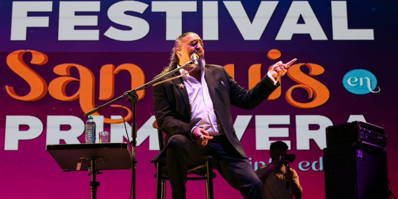 Con flamenco y bolero, Diego “El Cigala” conquista el Festival San Luis en Primavera
