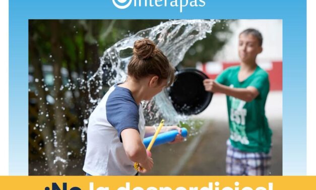 En Sábado de Gloria, Interapas invita a cuidar el agua