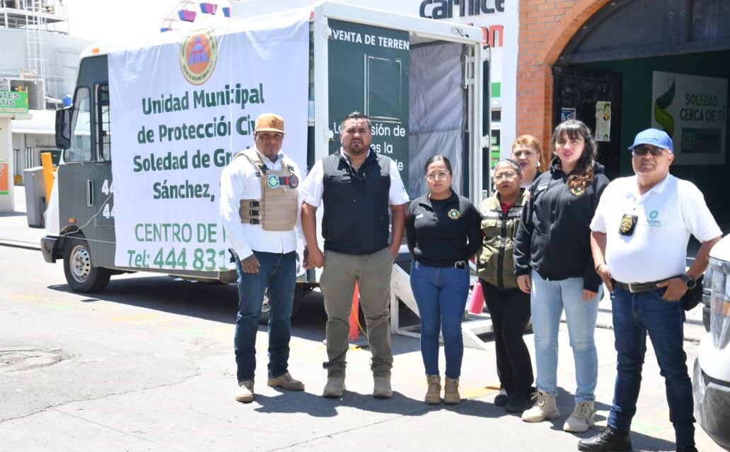 PROTECCIÓN CIVIL DE SOLEDAD MEJORA ATENCIÓN DE EMERGENCIAS Y PREVENCIÓN DURANTE LA FENAE