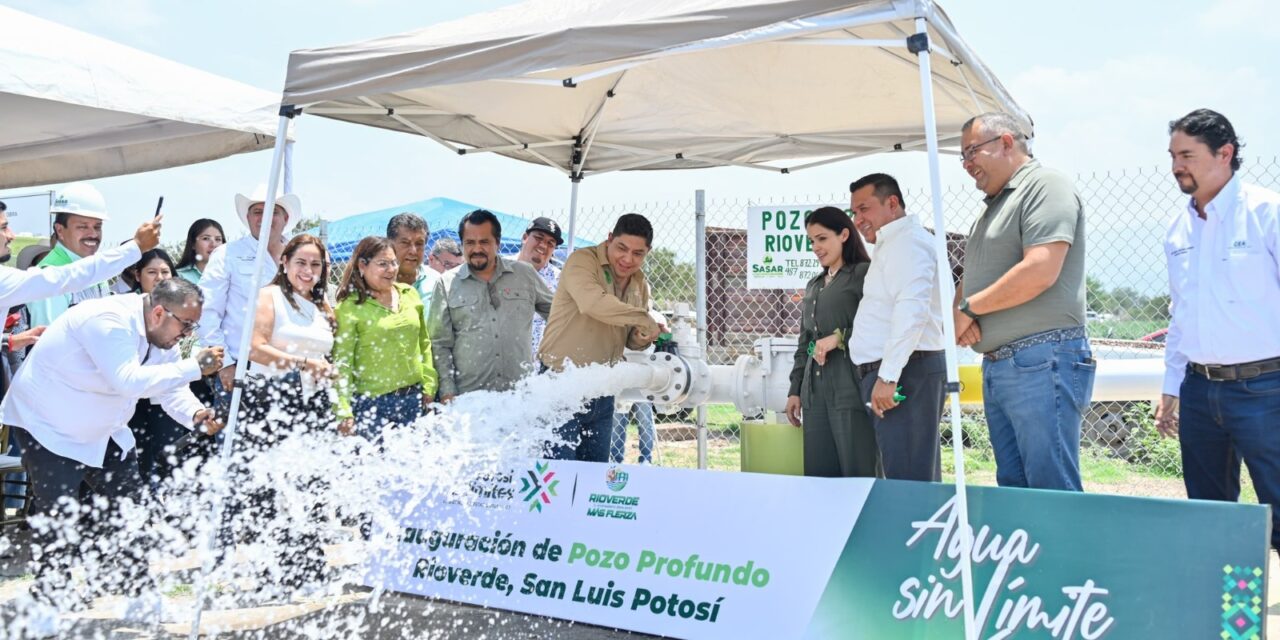 RICARDO GALLARDO REFUERZA INFRAESTRUCTURA HÍDRICA QUE GARANTIZA AGUA A LAS FAMILIAS POTOSINAS