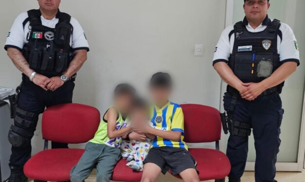 Policía de la Capital rescata a tres menores en condiciones de abandono