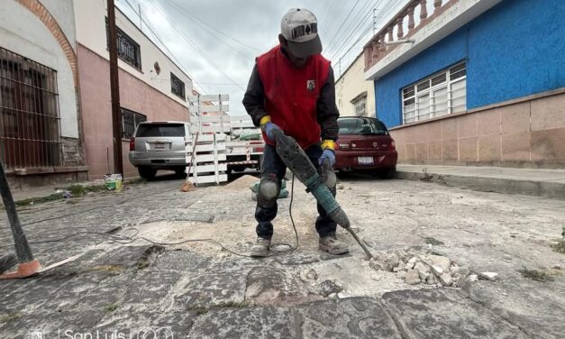 Atienden vialidades en el Centro Histórico de San Luis Potosí