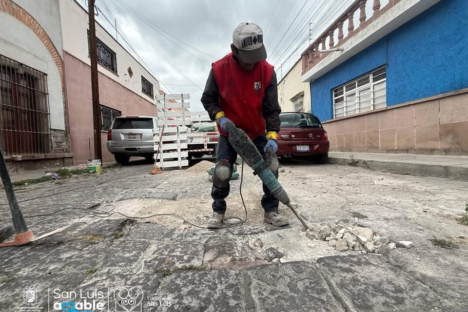 Atienden vialidades en el Centro Histórico de San Luis Potosí