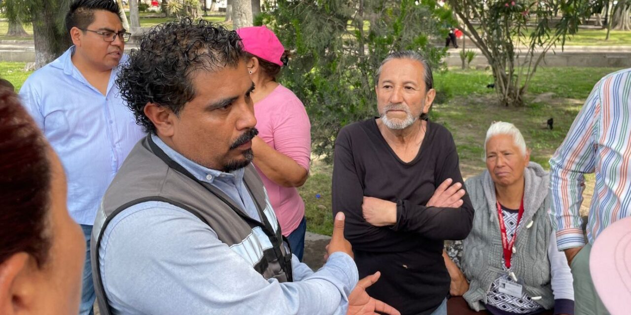 Interapas acuerda plan de rehabilitación sanitaria en calles del Montecillo