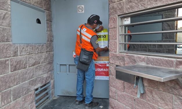 Protección Civil Municipal clausura empresa del sector industrial por incumplimientos y riesgo a la seguridad