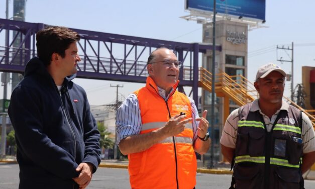 Con Capital al 100, Alcalde Galindo rehabilita la glorieta salida a Guadalajara