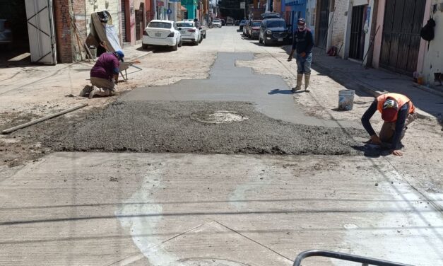 Interapas concluye rehabilitación sanitaria en circuito de calles de Julián Carrillo.