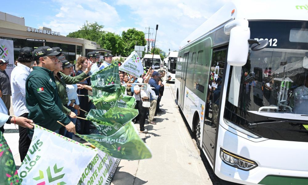 RED METRO FACILITARÁ LA MOVILIDAD DE MÁS FAMILIAS EN LA HUASTECA POTOSINA