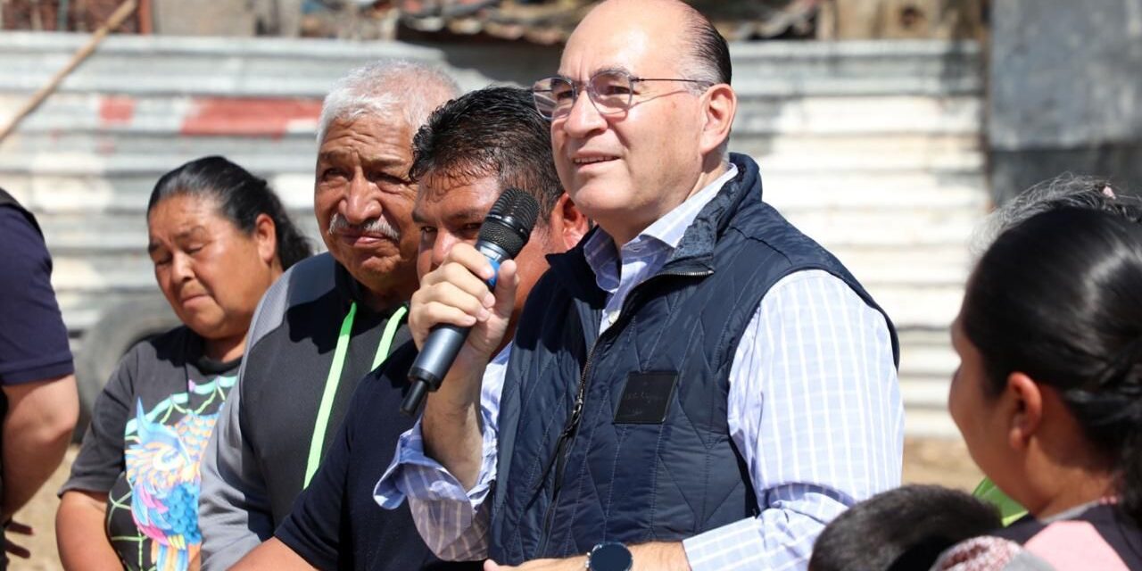 Alcalde Galindo anuncia instalación de drenaje en Tierra Blanca