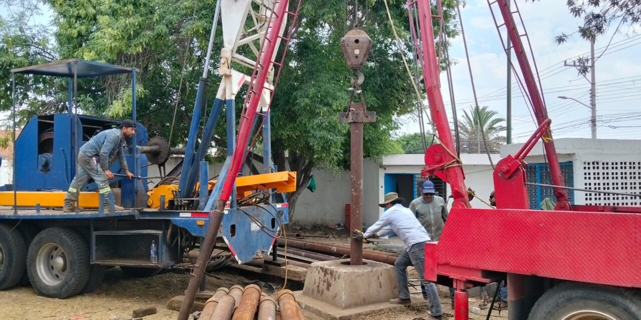 Interapas despliega equipo especializado para acelerar trabajos en el pozo Jacarandas II