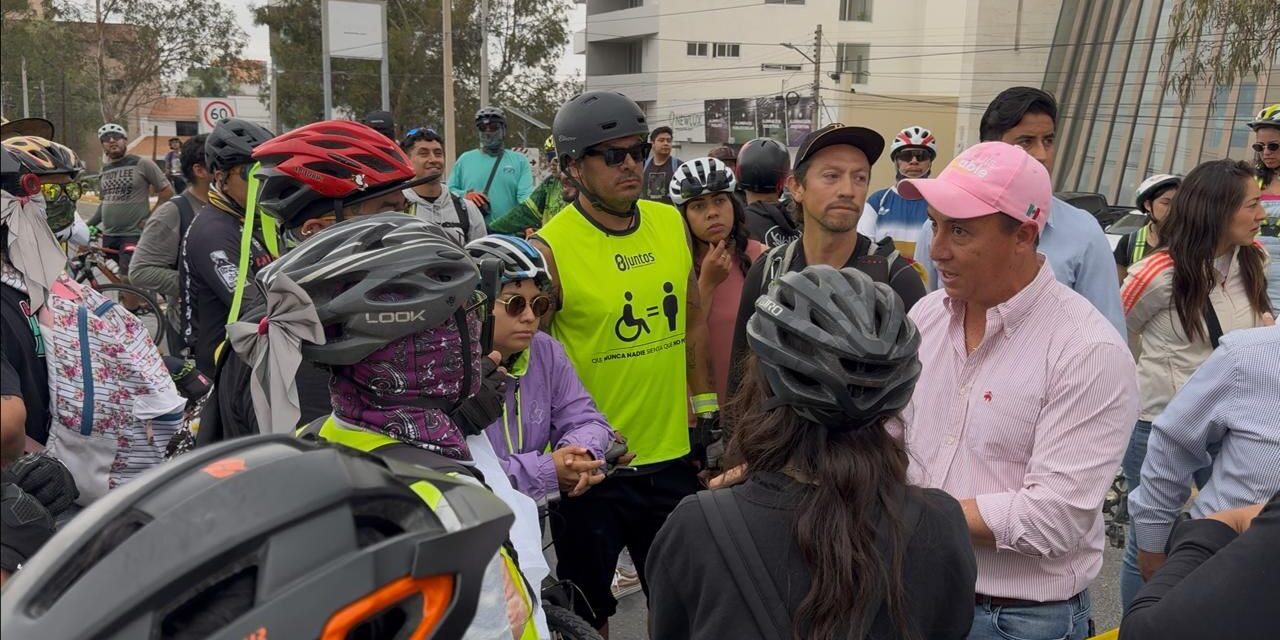 Gobierno de la Capital atiende a colectivos ciclistas