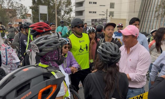 Gobierno de la Capital atiende a colectivos ciclistas