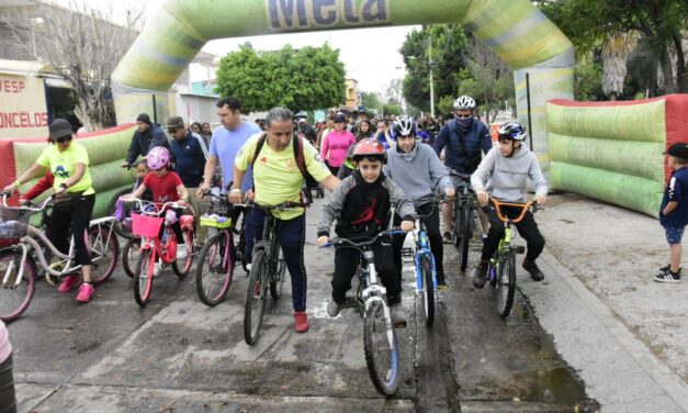 RODADA CON CAUSA REÚNE A MÁS DE 500 NIÑOS, NIÑAS Y PADRES DE FAMILIA EN SOLEDAD