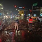 Oportuna intervención del Gobierno de la Capital en Urbano Villalón ante las fuertes lluvias