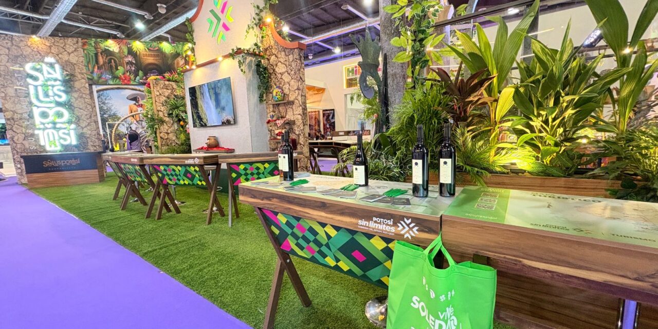 SOLEDAD IMPONE PRESENCIA EN TIANGUIS TURÍSTICO DE MÉXICO CON RUTA DEL VINO Y LA ENCHILADA