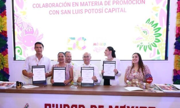 San Luis Capital y CDMX firman alianza turística rumbo al Mundial