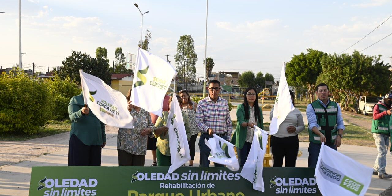 NUEVO PARQUE URBANO EN PUERTAS DEL SOL EN SOLEDAD, PARA OFRECER ESPACIOS A LA NIÑEZ