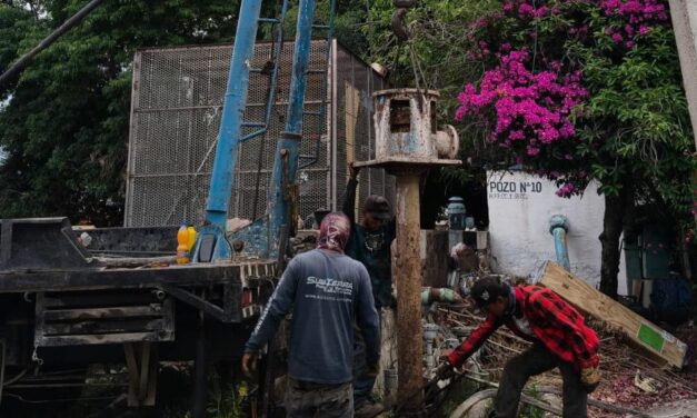 AYUNTAMIENTO DE SOLEDAD INTERVIENE POZO “HOGARES FERROCARRILEROS” Y RESTABLECE SERVICIO DE AGUA