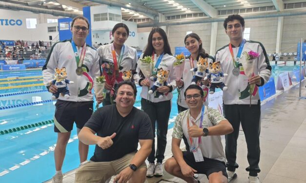 SAN LUIS CIERRA CON ÉXITO SU PARTICIPACIÓN EN NATACIÓN DE LA OLIMPIADA NACIONAL