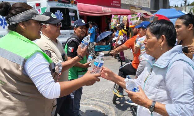 GOBIERNO DE SOLEDAD HABILITA MÓDULOS  DE HIDRATACIÓN ANTE ALTAS TEMPERATURAS