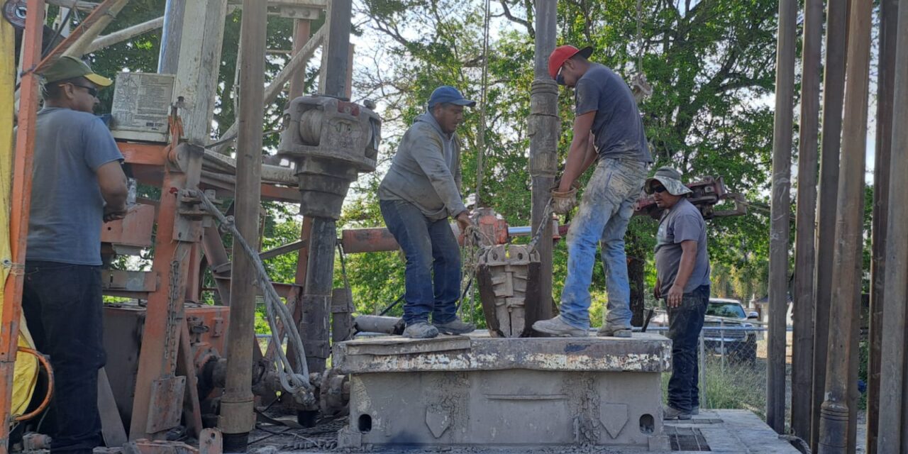 GOBIERNO ESTATAL FORTALECE ABASTO DE AGUA EN CIUDAD VALLES CON PERFORACIÓN DE POZOS PROFUNDOS