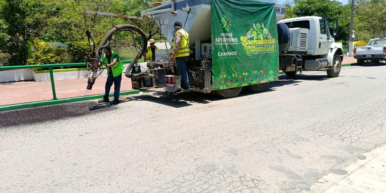 GOBIERNO ESTATAL LLEVA ENCHULANDO TU COMUNIDAD A TAMPAMOLÓN