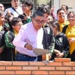 ALCALDE JUAN MANUEL NAVARRO INICIA CONSTRUCCIÓN DE TRES AULAS EDUCATIVAS EN BENEFICIO DE 500 ALUMNOS