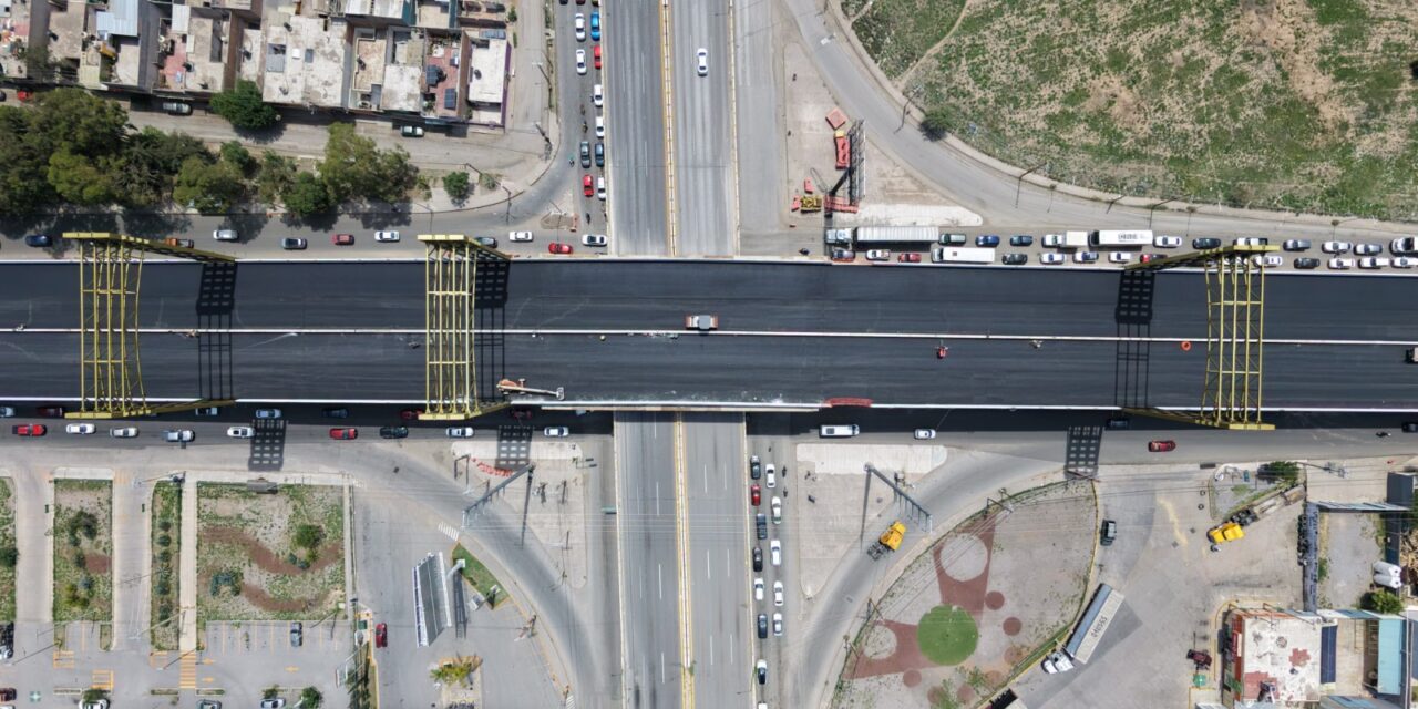 GOBIERNO ESTATAL AVANZA EN FASE FINAL DEL PUENTE VALLE DE LOS FANTASMAS