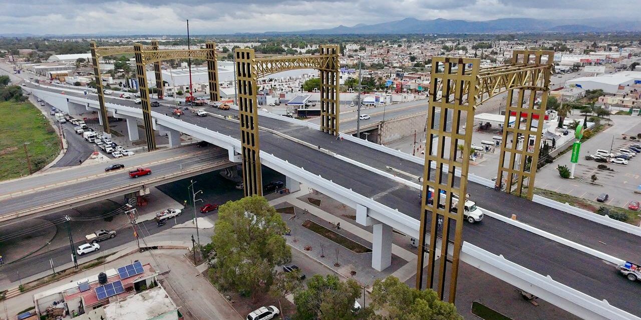 EN PRÓXIMOS DÍAS, LA INAUGURACIÓN DEL MEGA PUENTE SUPERIOR VEHÍCULAR EN SOLEDAD DE G. S.
