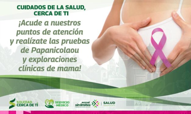 AYUNTAMIENTO DE SOLEDAD INICIA JORNADA DE PRUEBAS GRATUITAS PARA DETECCIÓN DEL CÁNCER DE MAMA
