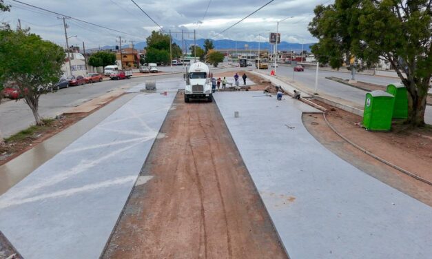 PARQUE LINEAL EN CIRCUITO POTOSÍ CON DESTACADO AVANCE PARA LAS FAMILIAS SOLEDENSES 