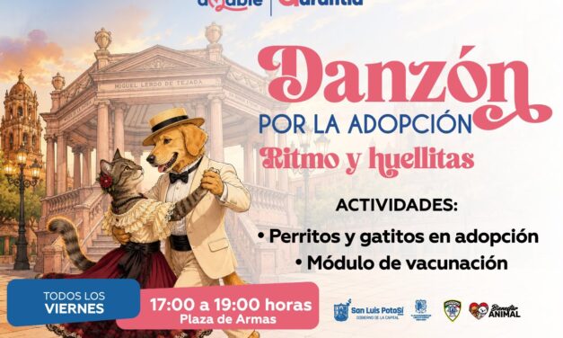 SSPC de la Capital impulsará la adopción responsable durante los viernes de Danzón en Plaza de Armas