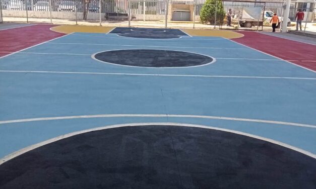 Gobierno de la Capital suma 65 canchas rehabilitadas con el programa De Color Mi Jugada