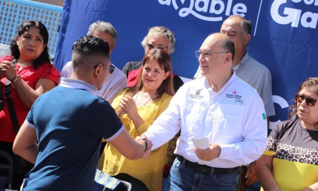 Unidos, ciudadanos y Gobierno de Galindo, rescatan el parque Juan Ruiz de Alarcón