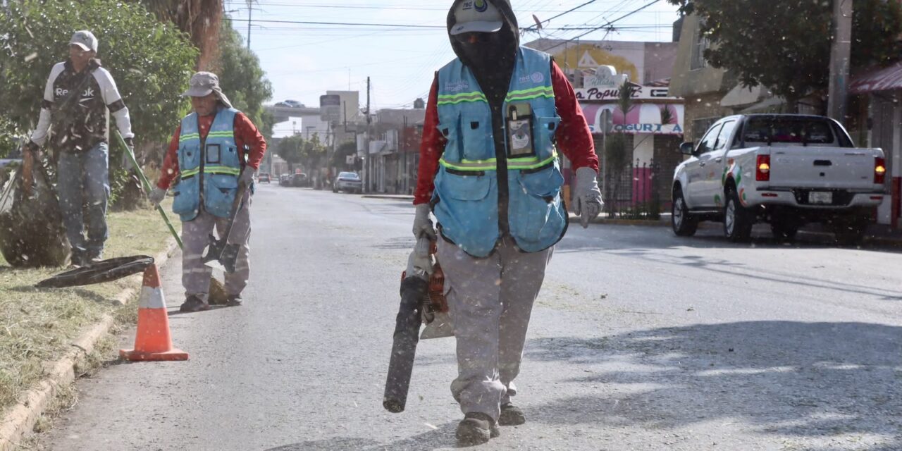 Gobierno Municipal da mantenimiento a las principales vialidades de toda la ciudad