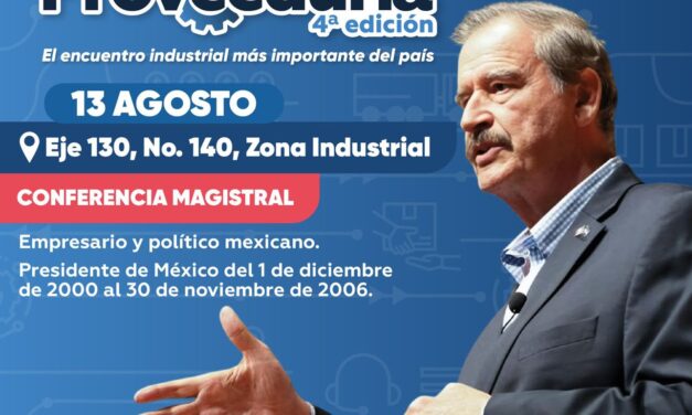 El ex Presidente Vicente Fox ofrecerá conferencia magistral en la Feria de la Proveeduría 2026 del Gobierno de la Capital