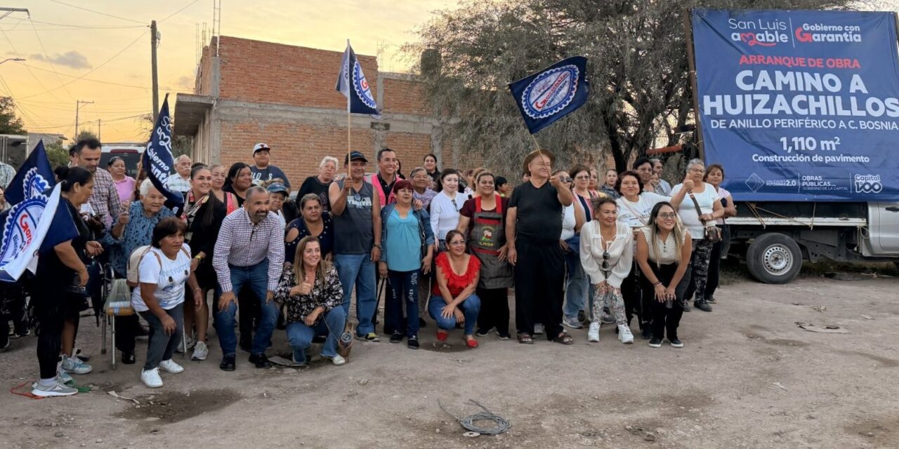Arranca rehabilitación de Camino a Huizachillos, conexión estratégica al Periférico Norte