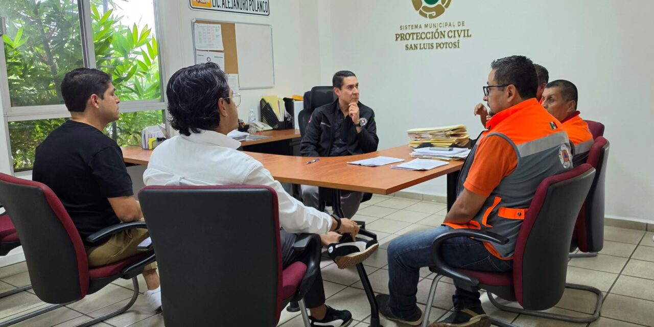 Protección Civil Municipal y Atlético San Luis fortalecen acciones de seguridad en eventos deportivos