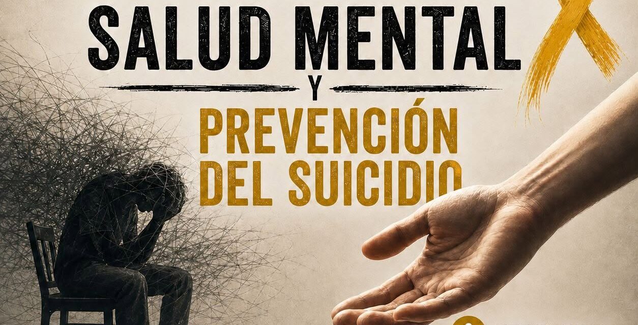 Gobierno de la Capital invita a plática “Derecho a la Salud Mental y Prevención del Suicidio”