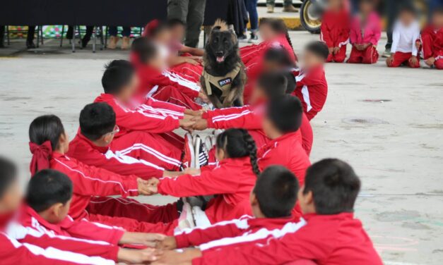 MI ESCUELA SEGURA ACERCA PREVENCIÓN Y SEGURIDAD A 250 PERSONAS EN ARMADILLO